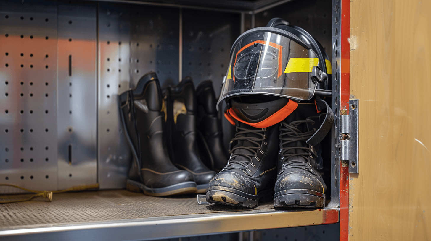 Firefighter Helmets & Boots 2